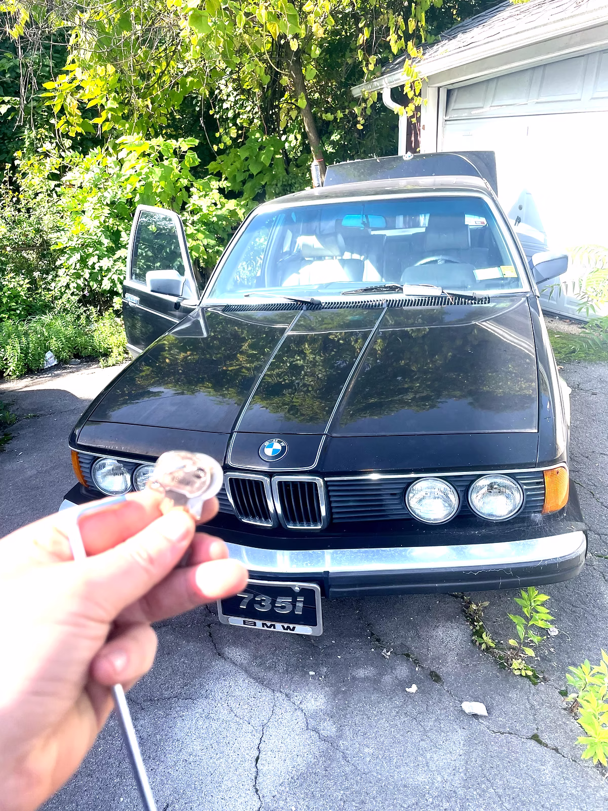 1984 BMW 735i key replacement