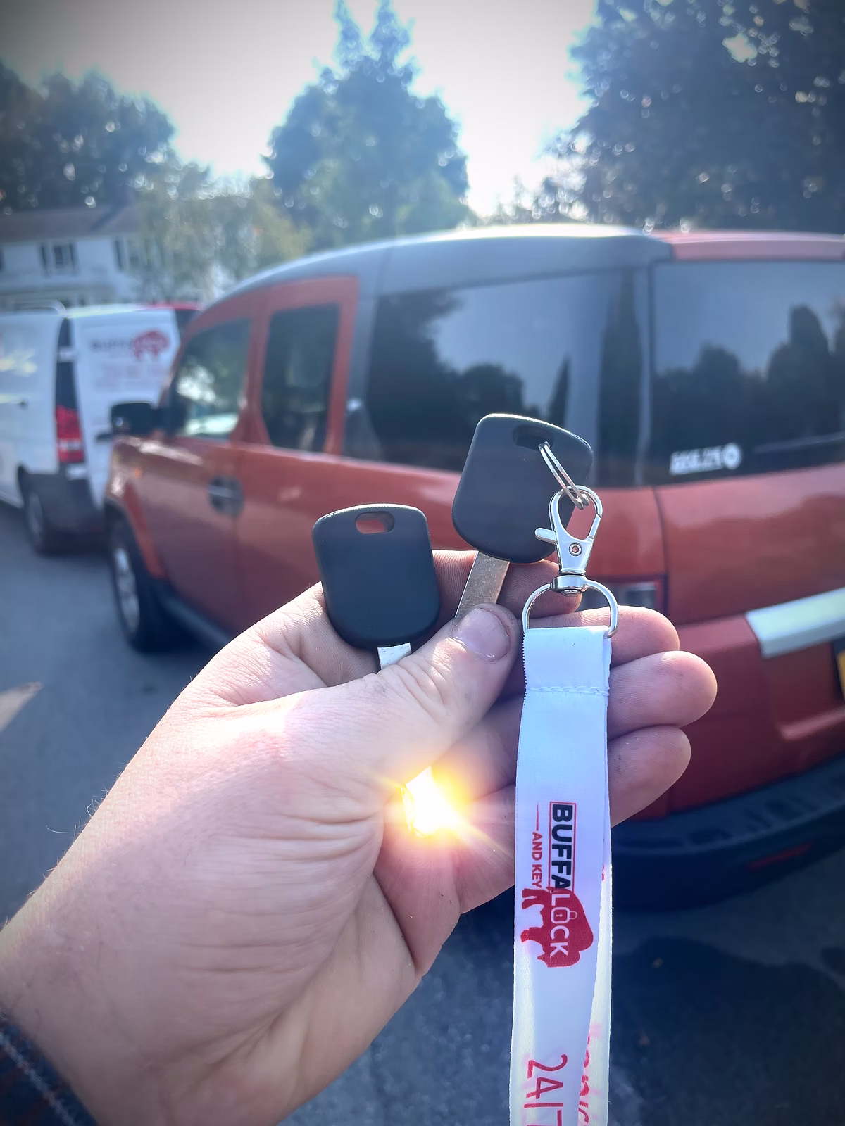 2009 Honda element, 2 new key