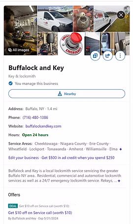 Locksmith in Buffalo NY