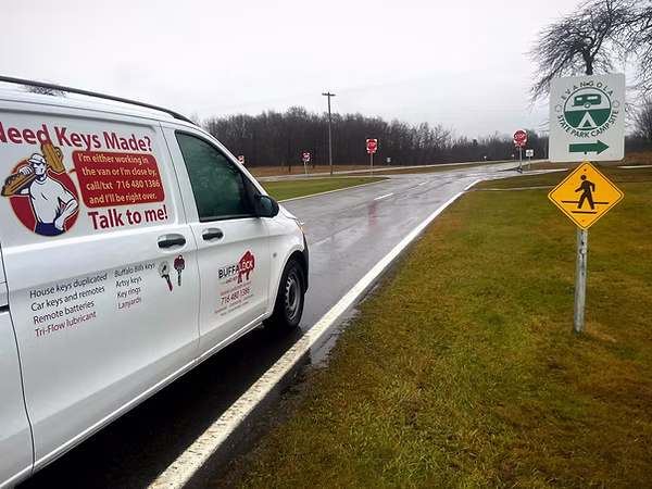 Locksmith in Angola. Based in Buffalo but our mobile locksmith van will bring our shop to you!