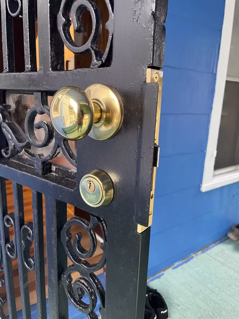 Marks security door lock