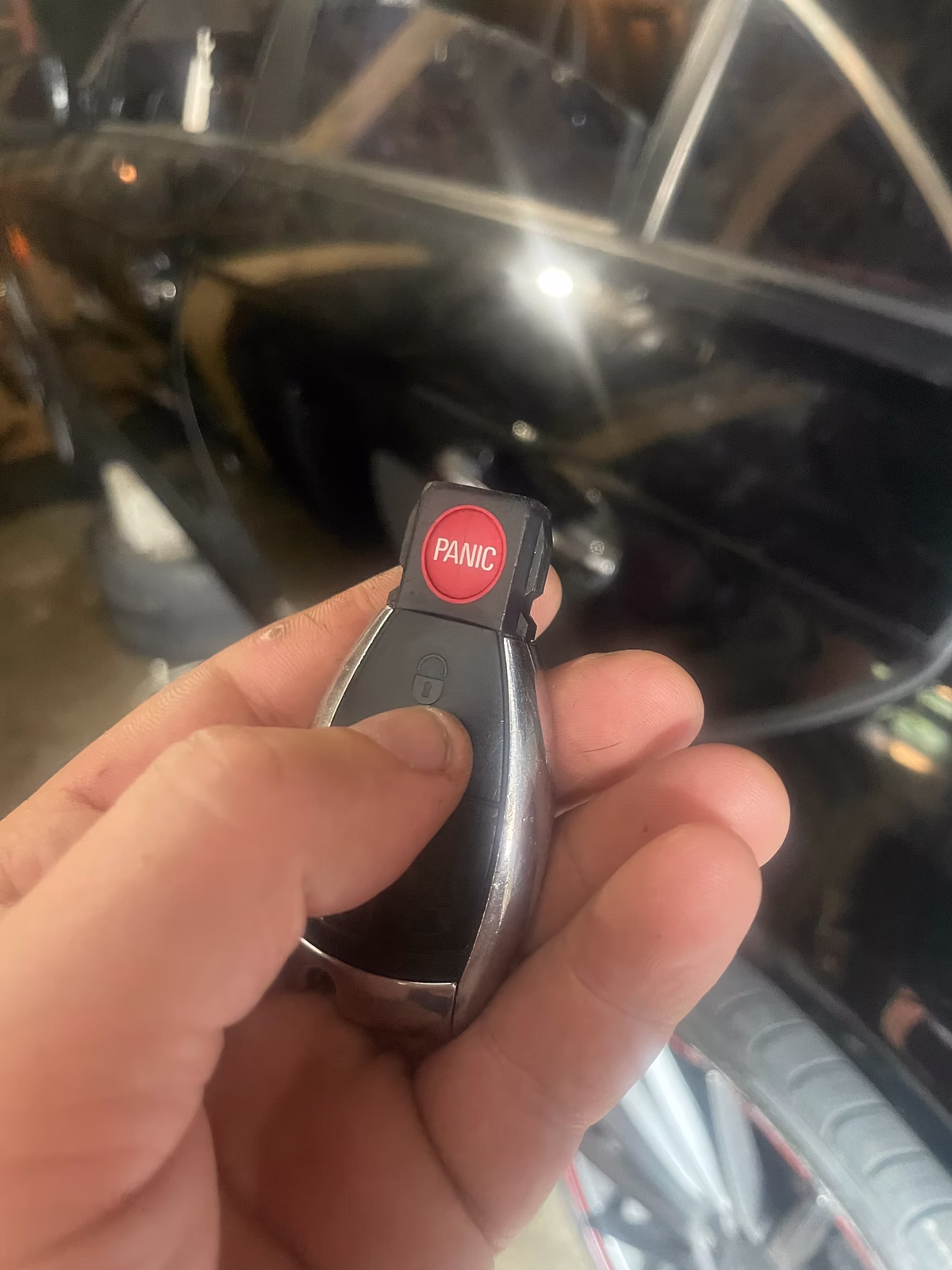 mercedes fob key - success