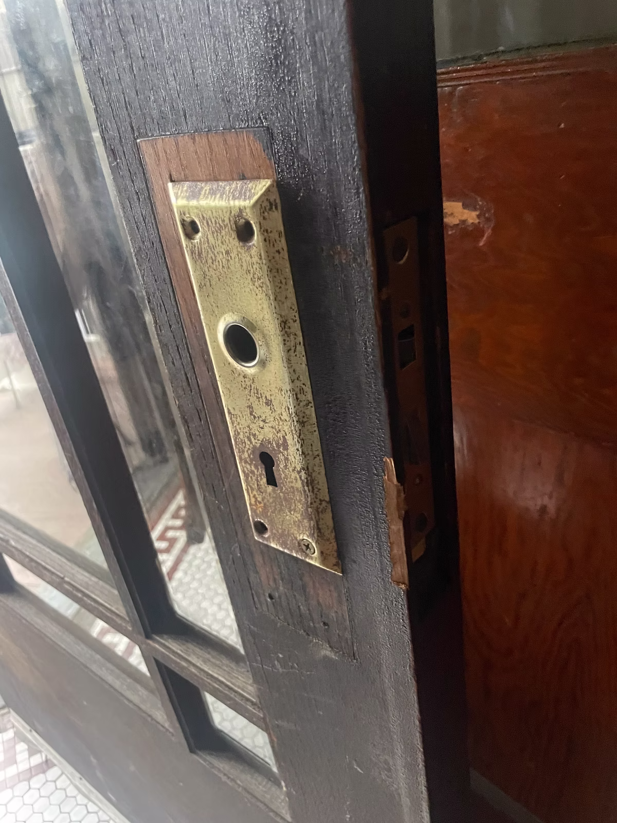 Mortised lockset conversion