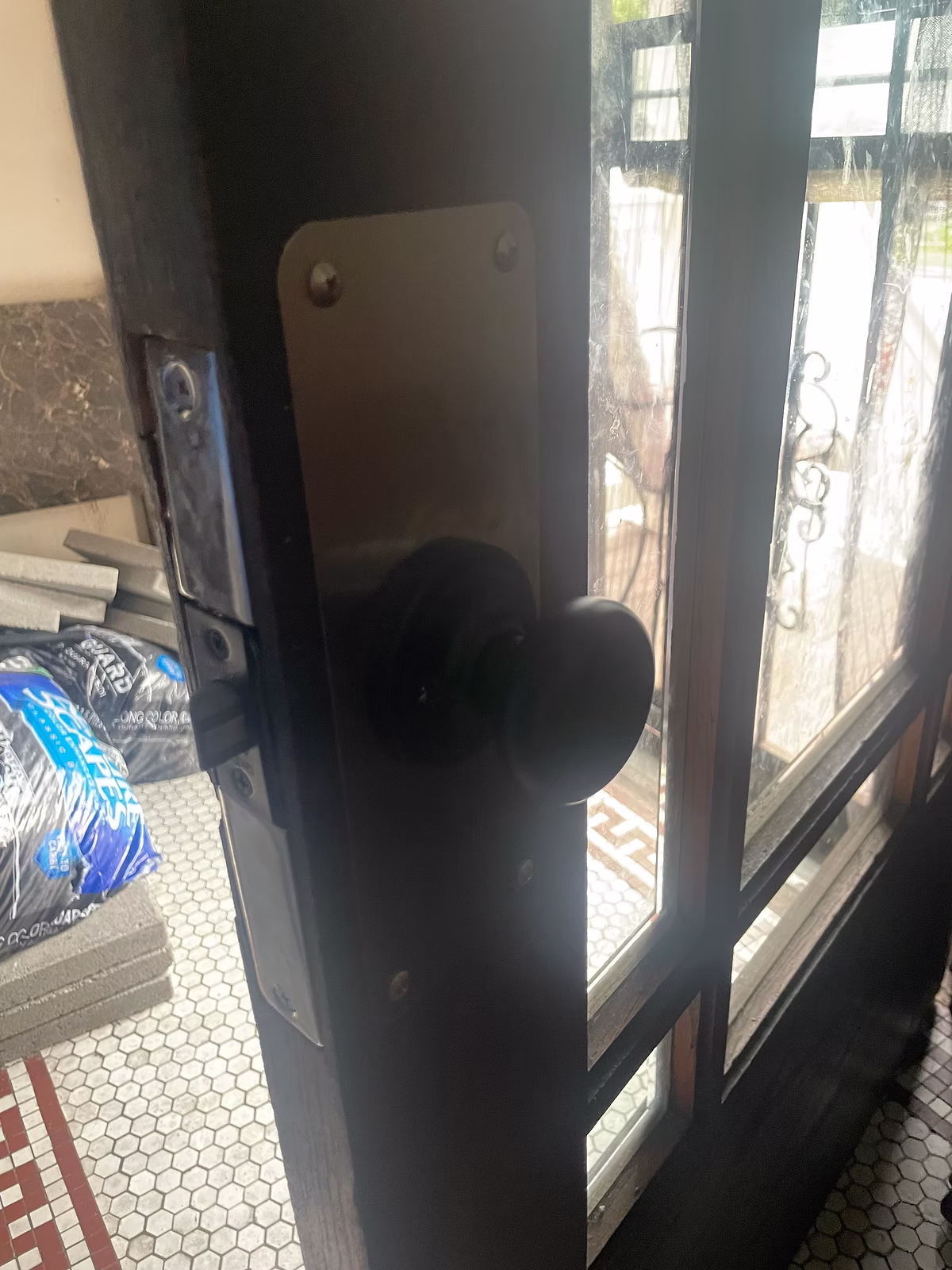 Mortised lockset conversion