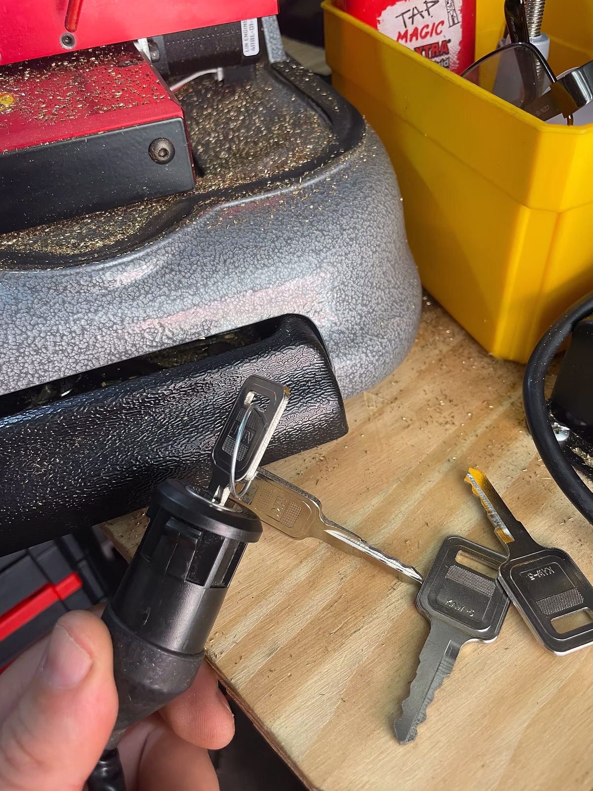 New Can-Am DS250 ignition key
