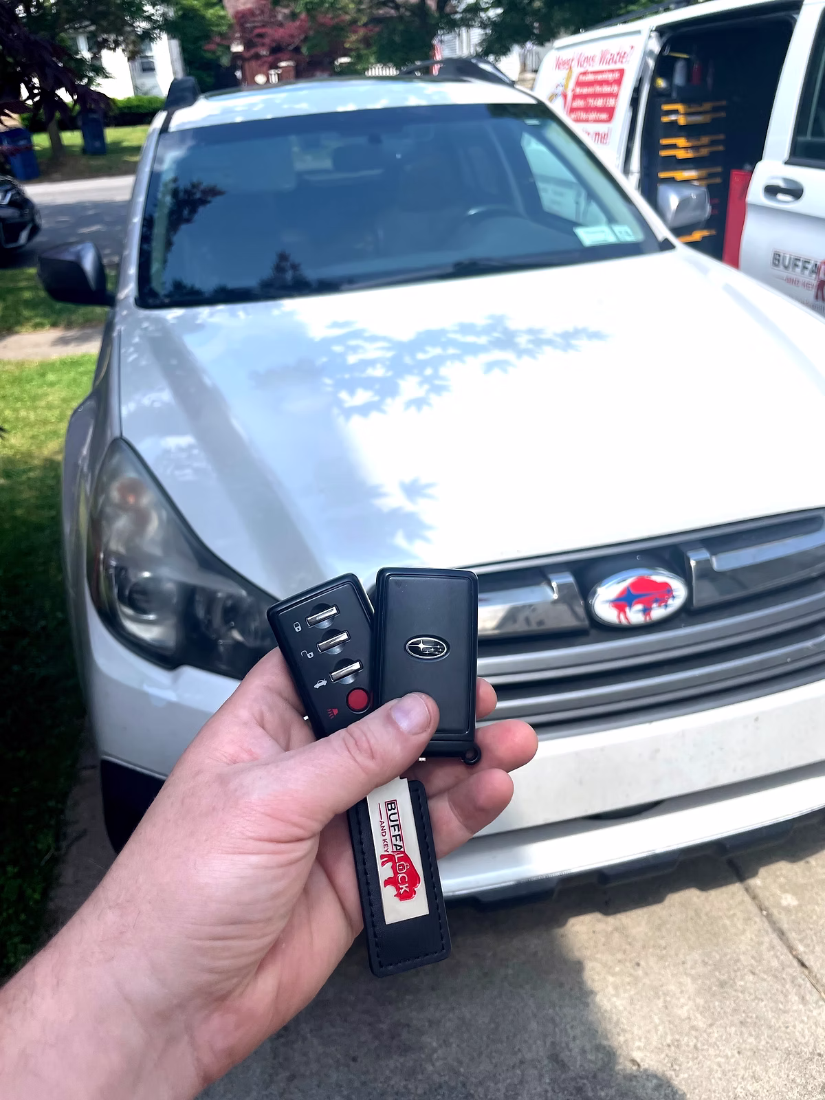 Spare house and car key examples from Buffalock and Key - photo 3